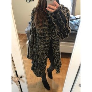 Bugatteli fur jacket size small